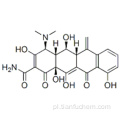 2-Naftacenokarboksyamid, 4- (dimetyloamino) -1,4,4a, 5,5a, 6,11,12a-oktahydro-3,5,10,12,12a-pentahydroksy-6-metyleno-1,11-diokso- , (57196003,4S, 4aR, 5S, 5aR, 12aS) CAS 914-00-1